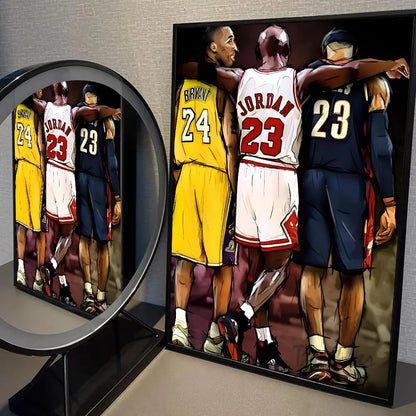 NBA HD Poster – Wall Art for Home, Room, Bar & Cafe Decor